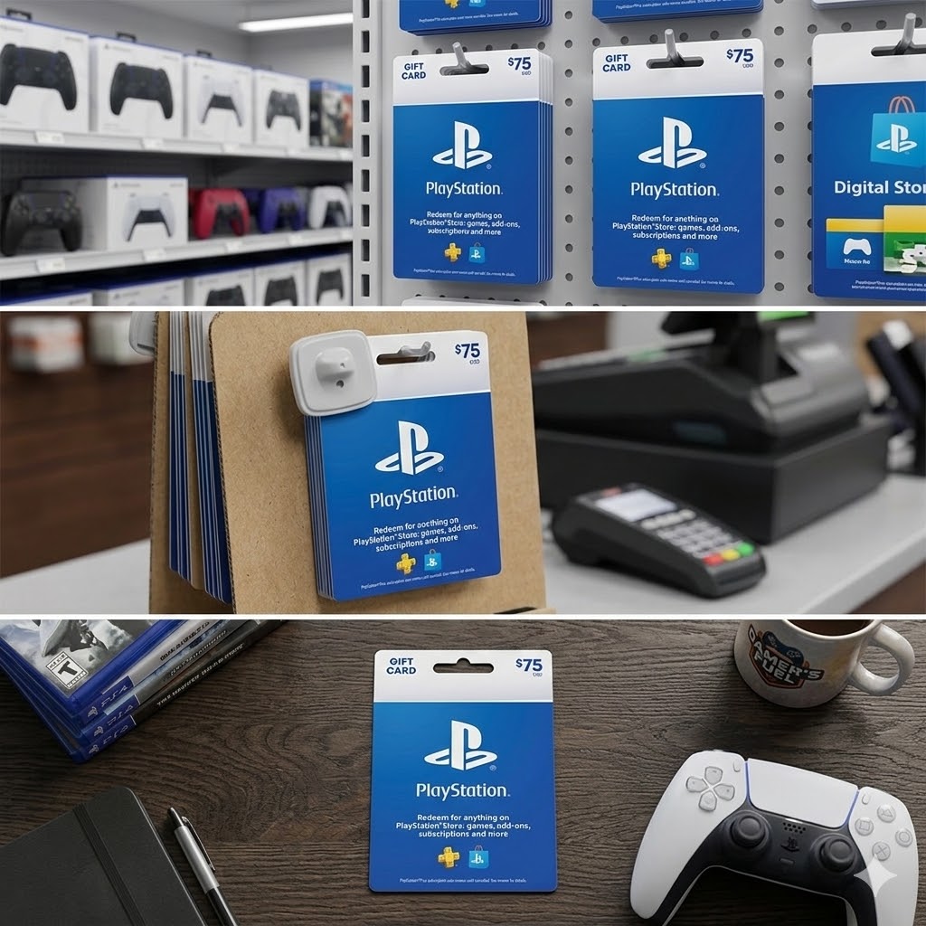 PlayStation $75 Wallet Gift Card - PSN Digital Code Instant Email Delivery Nigeria