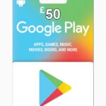Google Play 50 Gift Card UK Region Email Delivery