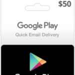 Google Play 50 Gift Card US Region Email Delivery