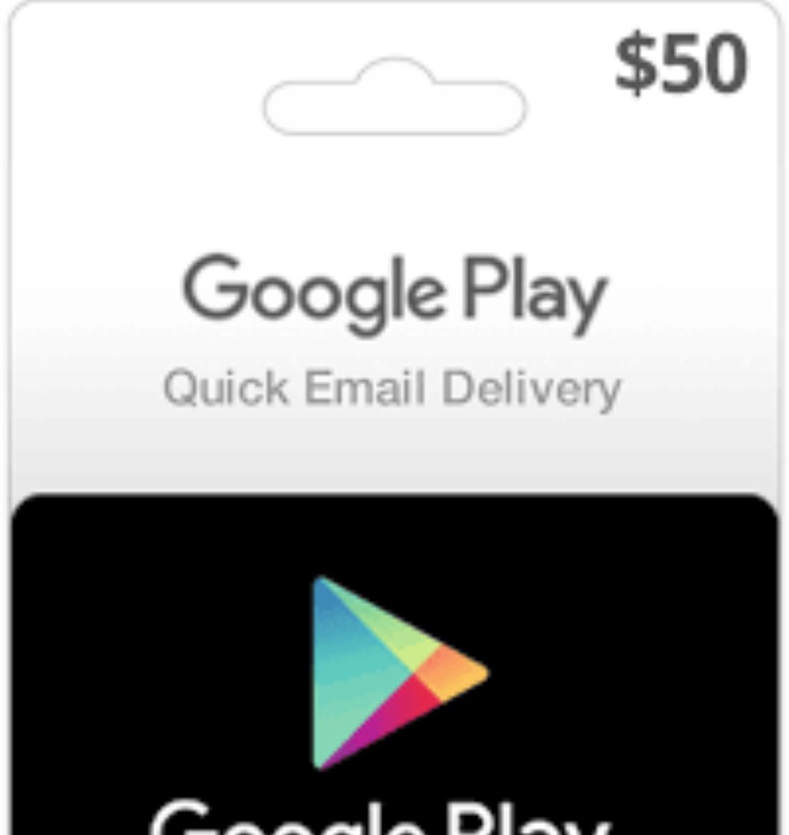 Google Play 50 Gift Card US Region Email Delivery