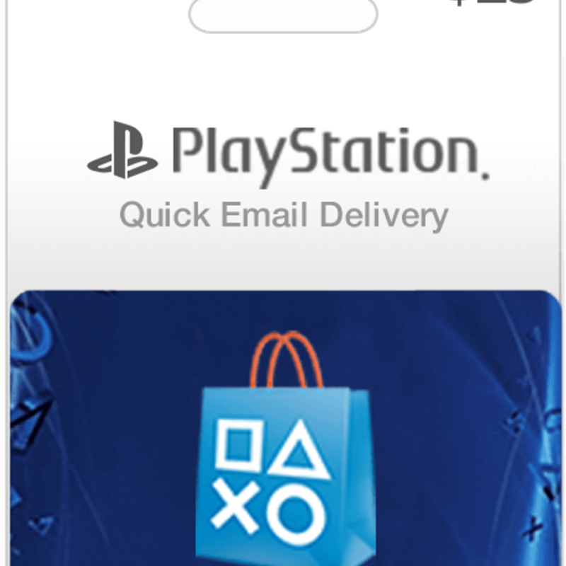 PlayStation £25 Gift Card – UK Region – Email Delivery